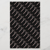 Rose Gold Hair Salon Grand Wiedereröffnung Covid S Flyer (Hinten)