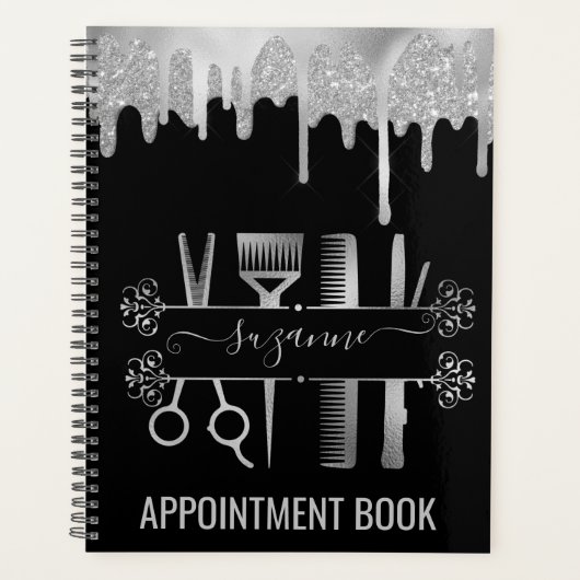 Rose Gold hair Stylist Hairstylist Hair Glitter Planer (Vorderseite)