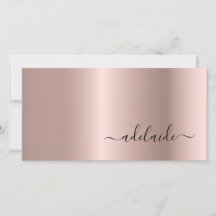 Rose Gold Hair Stylist Script Geschenkgutschein