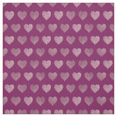Rose Gold Hearts Glitzer Muster Stoff (Muster)
