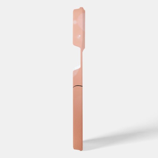 Rose Gold Hearts iPhone Hülle (Rechte Seite)