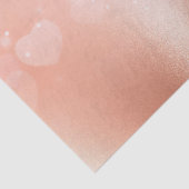 Rose Gold Hearts Seidenpapier (Ausschnitt)