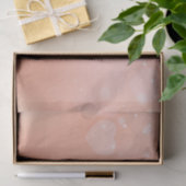 Rose Gold Hearts Seidenpapier (Geschenk)