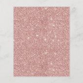 Rose Gold House Reinigungsservice Housekeeping Flyer (Hinten)