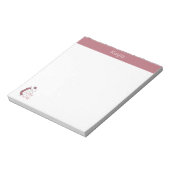 Rose Gold Ich fühle mich Knitty, Oh, so Knitty Notizblock (Rotiert)