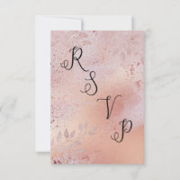 Rose Gold Imitate Foil Texture and Folies