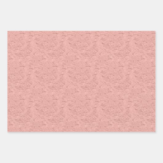 Rose Gold Imitate Fossil Geschenkpapier Set (Vorderseite 3)