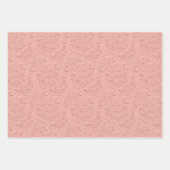 Rose Gold Imitate Fossil Geschenkpapier Set (Vorderseite 2)