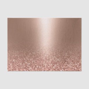 Rose Gold Imitate Rosa Glitzer Seidenpapier