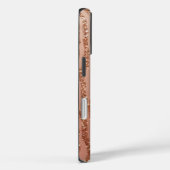 Rose Gold Imitats Bois iPhone 16 Fall Case-Mate iPhone Hülle (Rückseite / Rechts)