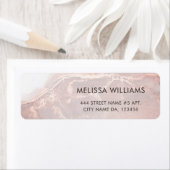 Rose Gold  Ink Marble  (Insitu)