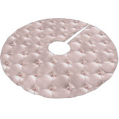 Rose Gold Jewel Bling Cushion geheftetes Kissen Polyester Weihnachtsbaumdecke (Schrägansicht)