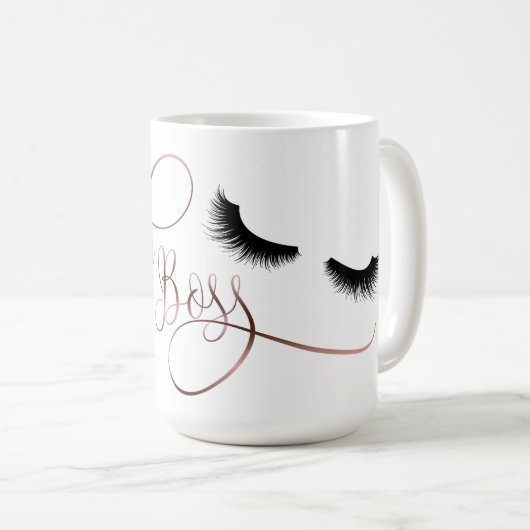 Rose Gold Kaffeetasse (VorderseiteRechts)