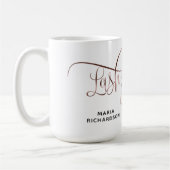 Rose Gold Kaffeetasse (Links)