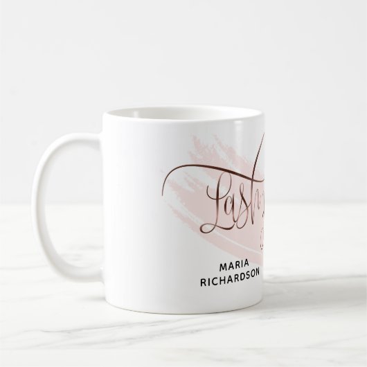 Rose Gold Kaffeetasse (Links)