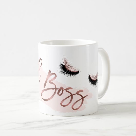 Rose Gold Kaffeetasse (VorderseiteRechts)