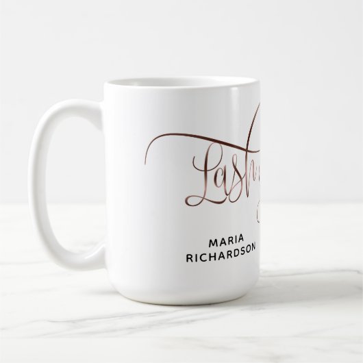 Rose Gold Kaffeetasse (Links)