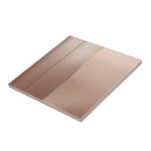 Rose Gold Keramik Tile Fliese (Seite)