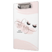 Rose Gold Klemmbrett (Links)