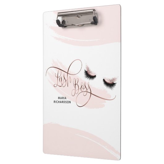 Rose Gold Klemmbrett (Links)