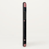 Rose-Gold-Konstellationen | Monogramm Case-Mate iPhone Hülle (Hinten/Rechts)