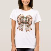 Rose Gold Krippe Elegance T-Shirt (Vorderseite)