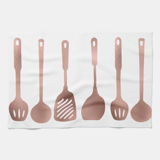 Rose Gold Küche Geschirr Kochen Geschirrtuch (Horizontal)