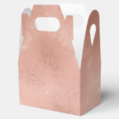 Rose Gold Lace Geschenkschachtel (Geöffnet)