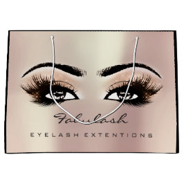 Rose Gold Lash Makeup Glitzer Schönheitskosmetik Große Geschenktüte