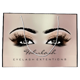 Rose Gold Lash Makeup Glitzer Schönheitskosmetik Große Geschenktüte
