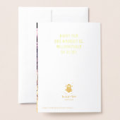 Rose gold Leiterplatten elektronische Leiterplatte Folienkarte (Rückseite mit Umschlag)