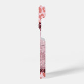 Rose Gold Leopard Print iPhone Hülle (Linke Seite)