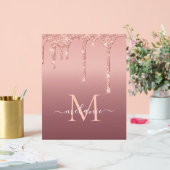 Rose Gold-Letter-Name Akrylzeichen Acrylschild (Hochzeit)