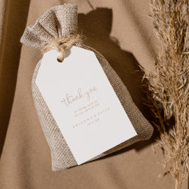 Rose Gold Liebe Extravagante Script Hochzeit Viele Geschenkanhänger