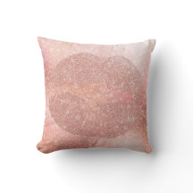 Rose Gold Lips Glitzer Rosa Funkelnd Kiss Glam