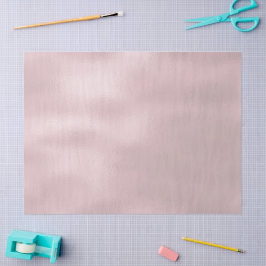 Rose Gold Luxus Glastextur Seidenpapier (Basteln)