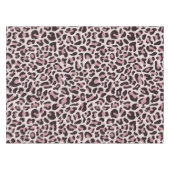 Rose Gold Luxus Leopard Print Tableclout Tischdecke (Vorderseite (Horizontal))