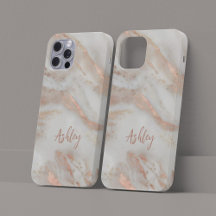 Rose Gold mädchenhafte moderne Schriftname