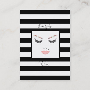 Rose Gold Makeup Gesicht Augenbrauen Lips Glam Bea Visitenkarte