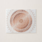 Rose Gold Mandala Puzzle (Horizontal)