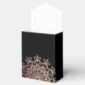 Rose Gold Mandala Sweet 16 Party Geschenkschachtel (Geöffnet)