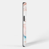 Rose Gold marbig iPhone Hülle (Rechte Seite)