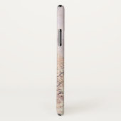 Rose Gold Marble Glitzer Design Case-Mate iPhone Hülle (Hinten/Rechts)