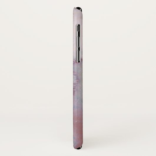 Rose Gold Marble Glitzer Design Case-Mate iPhone Hülle (Hinten/Links)