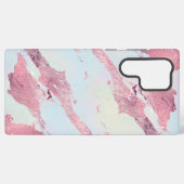 Rose Gold Marble Pastel Pattern Samsung Galaxy Hülle (Rückseite (Horizontal))