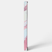 Rose Gold Marble Pastel Pattern Samsung Galaxy Hülle (Linke Seite)