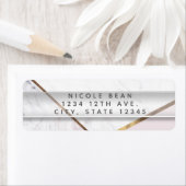 Rose Gold Marble Swirl & Blush Pink Bronze Glam (Insitu)