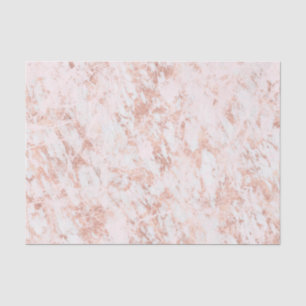 Rose Gold marbled Elegante Moderne Hochzeit Seidenpapier