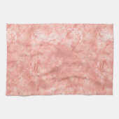 Rose Gold Marmor 4 Geschirrtuch (Horizontal)