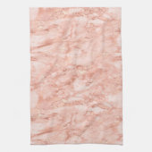 Rose Gold-Marmor 7 Geschirrtuch (Vertikal)